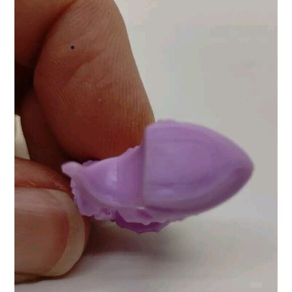 Barbie Fashions Light Purple Pointed Toe Studded Strap High Heels - 1 Shoe Only - Picture 4 of 4